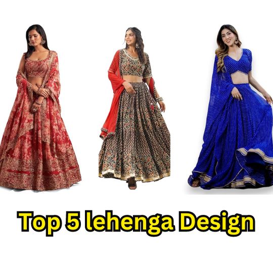 Top 5 lehnga design